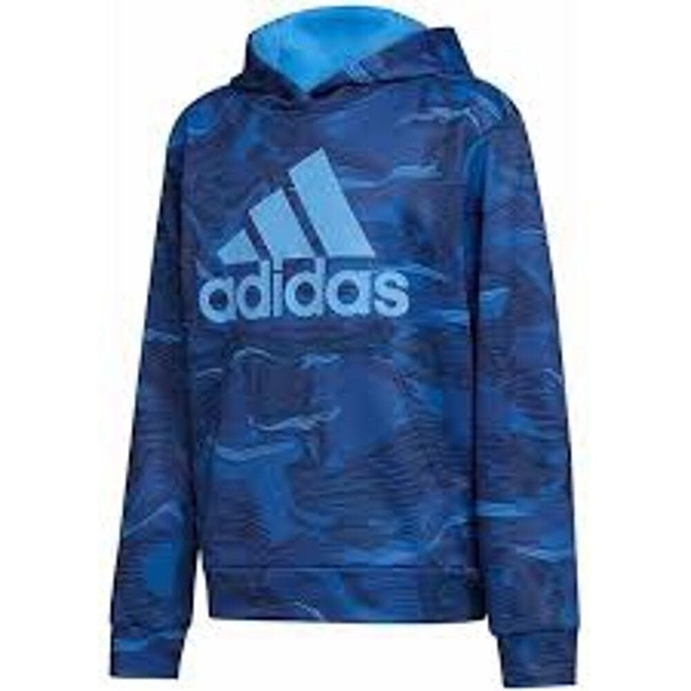 adidas Youth Tech Fleece Pullover Hoodie Size 14/16 - Thumbnail 5