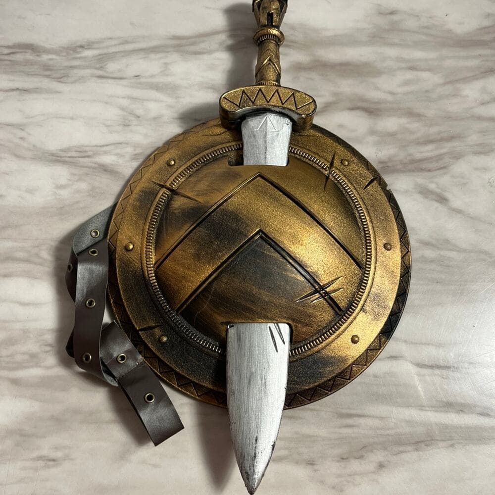 Amscan Spartan Combat Shield & Sword, Multicolor
