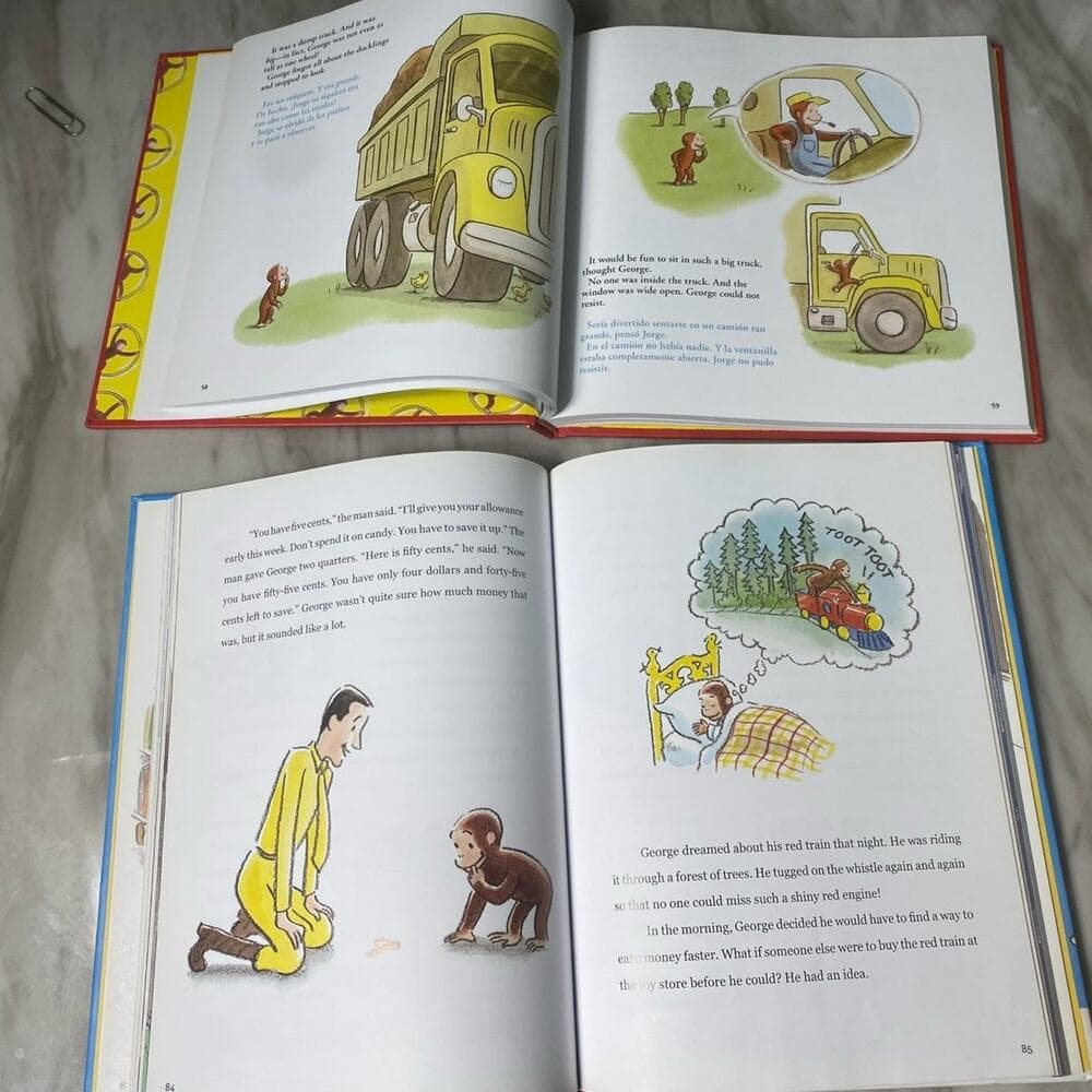2 Curious George Books - Thumbnail 4