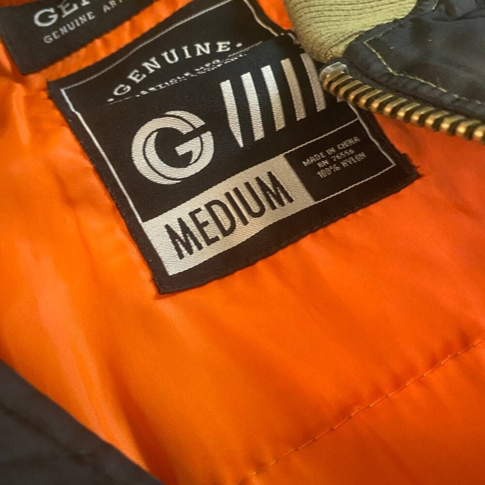 Bomber Jacket Size Medium - Thumbnail 4