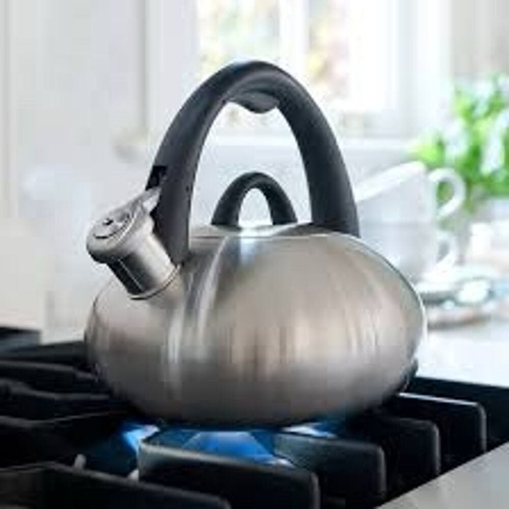 2-Quart Stainless Steel Tea Kettle with Whistle - Thumbnail 5