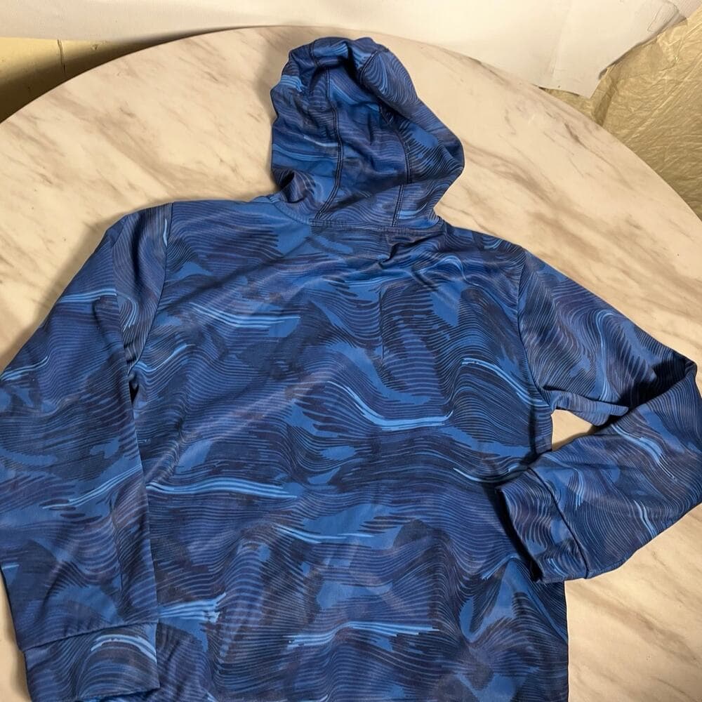 adidas Youth Tech Fleece Pullover Hoodie Size 14/16 - Thumbnail 3