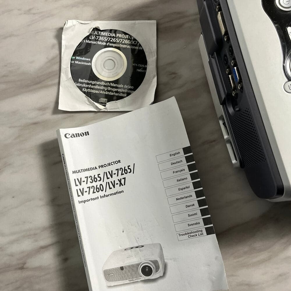Canon LV-7365 Projector - Thumbnail 4