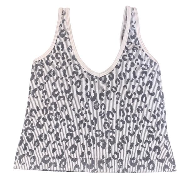 Out From Under Aura Urban Outfitters Ribbed Crop Top Size S/M - Thumbnail 5