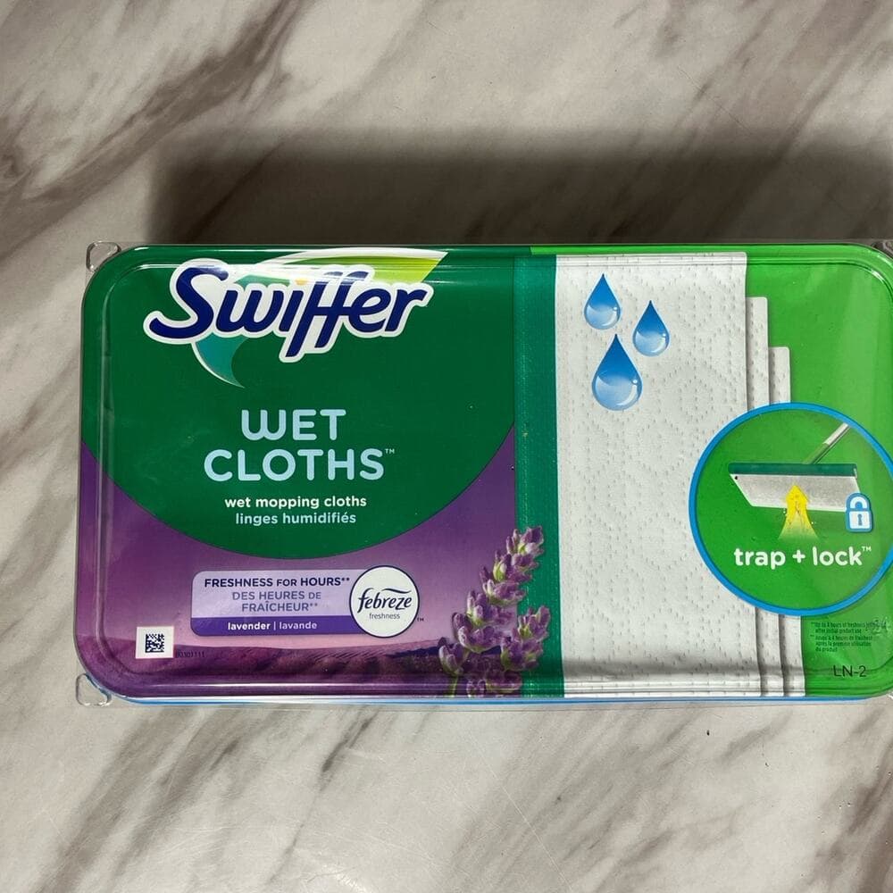 Swiffer Sweeper Wet Mopping Pad Refills for Floor Mop 12 Count