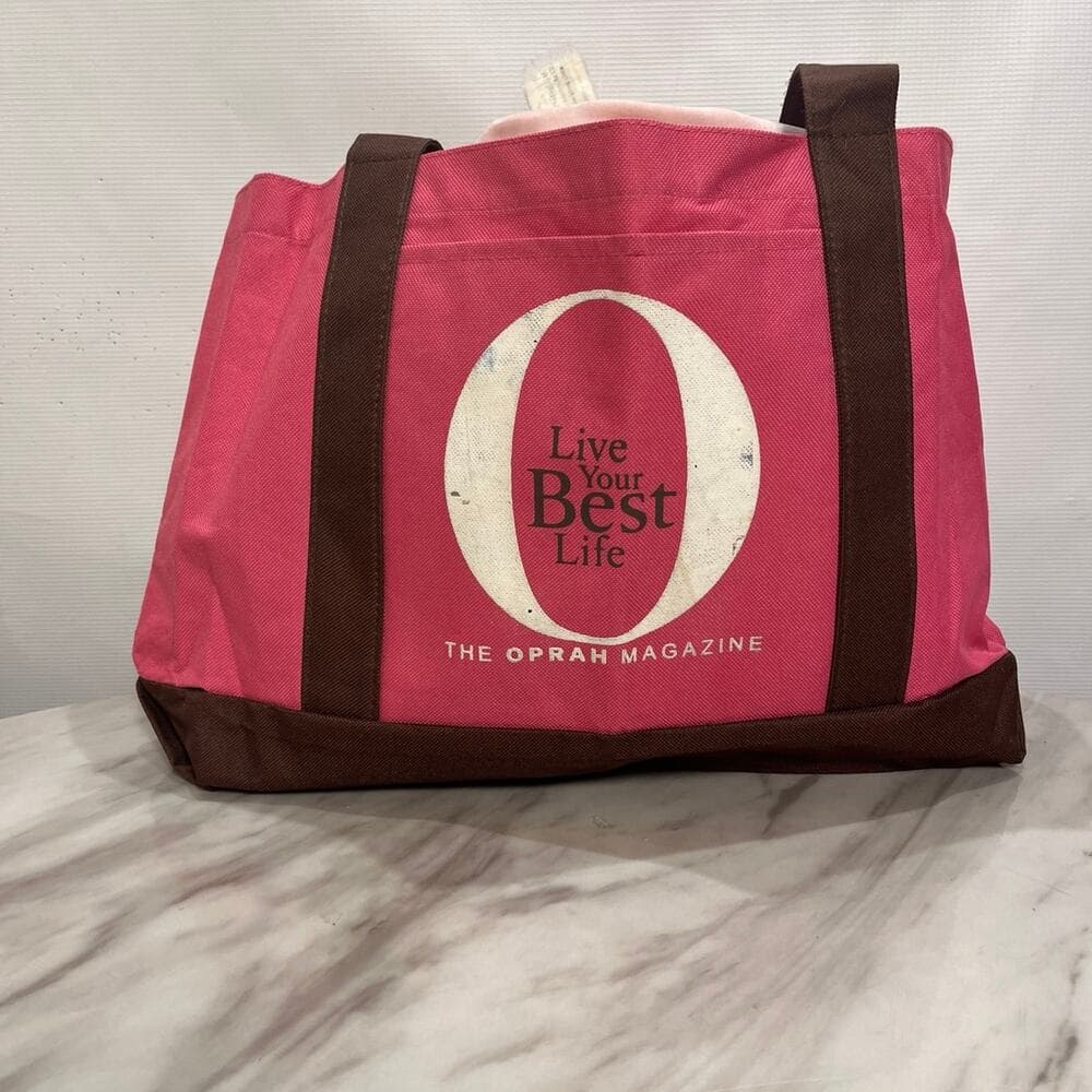 Oprah Magazine “Live Your Best Life” Tote Bag