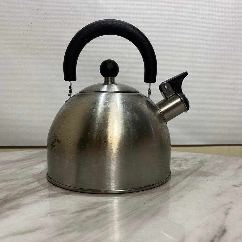 Primula Stewart Whistling Kettle with Folding Handle, 1.5 Qt