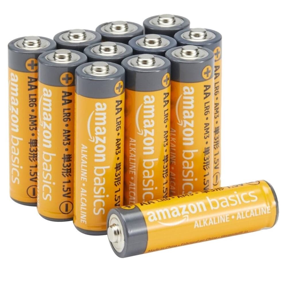 Amazon Basics 12-Pack AA Alkaline Batteries, 1.5 Volt, Long Lasting Power - Thumbnail 3