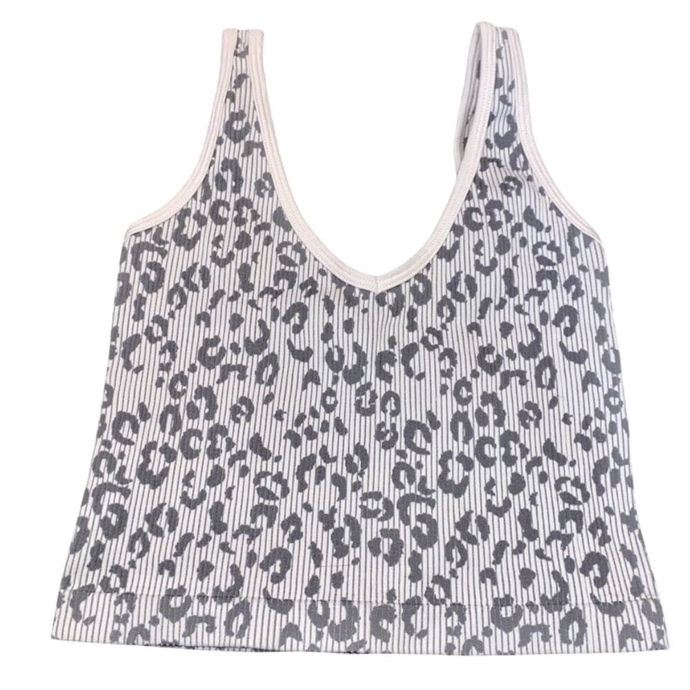 Out From Under Aura Urban Outfitters Ribbed Crop Top Size S/M - Thumbnail 4