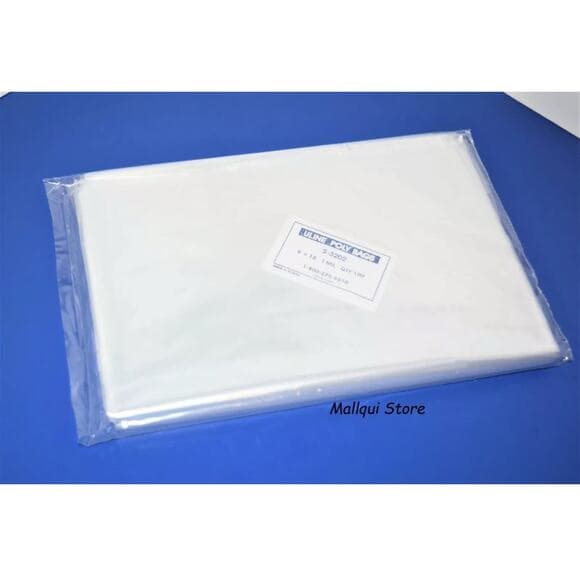 100 Pack Clear 8 X 12 Poly Bags ULINE Best 2 MIL Thick Quality Flat Open Top - Thumbnail 3