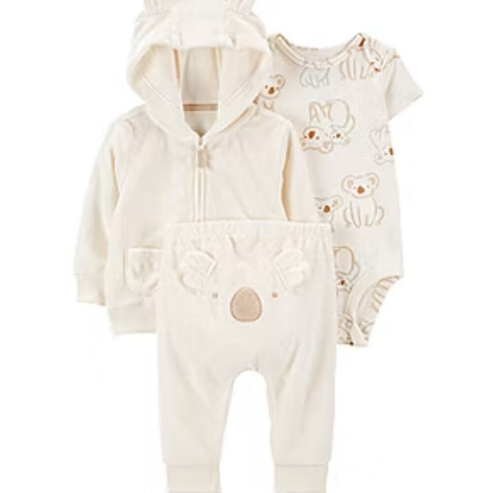 Carter's Baby Unisex 3-pc. Pant Set 12 M - Thumbnail 4