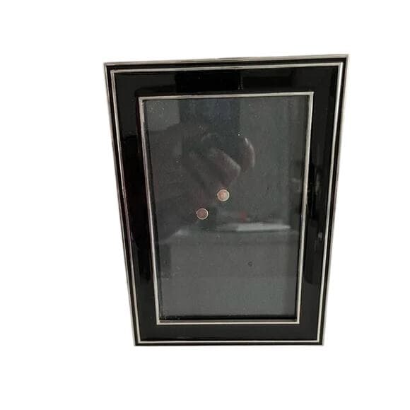 Black & Sliver Picture Frame Size 8” L X 6” W - Thumbnail 6
