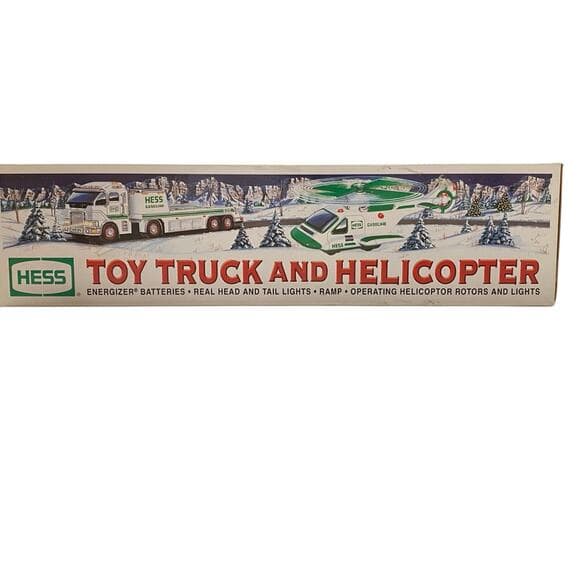 Original 2006 HESS Toy Truck and Helicopter-NRFB - Thumbnail 6