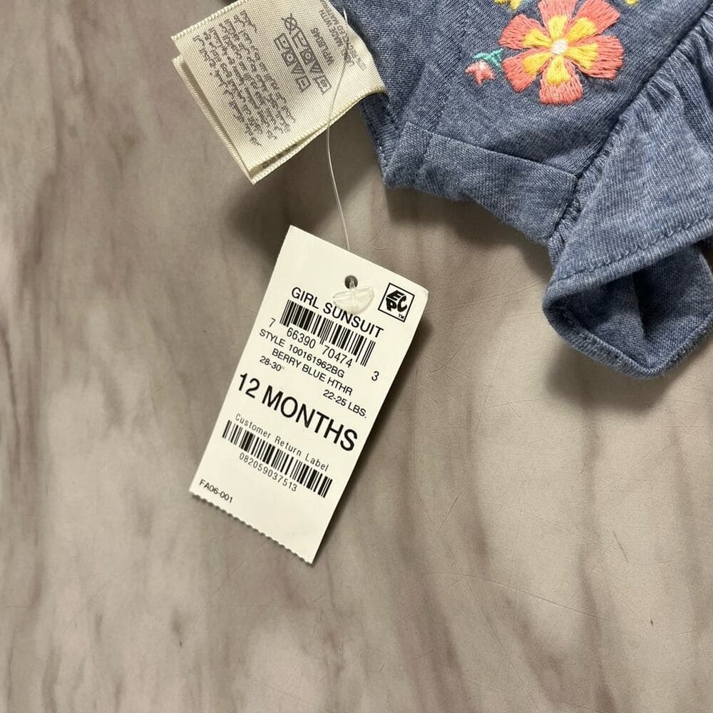 sunsuit from First Impressions For Baby Girls Size 12 Months - Thumbnail 4