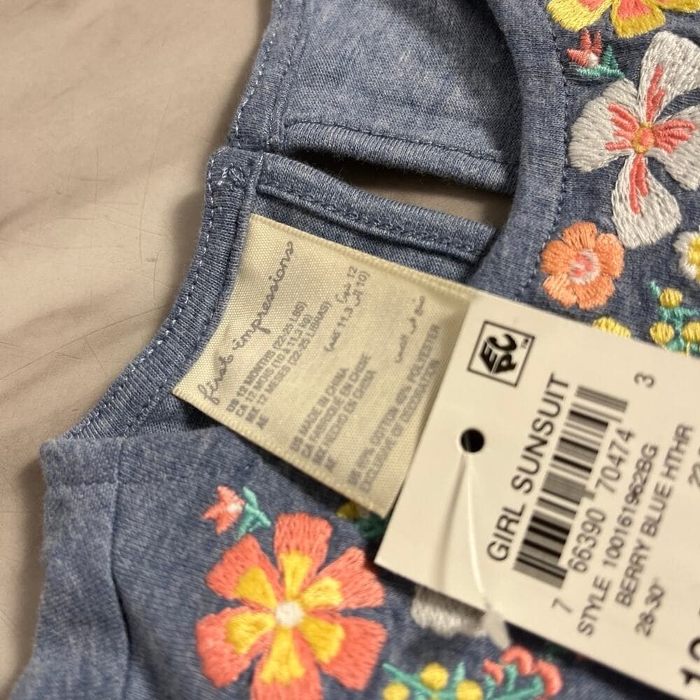 sunsuit from First Impressions For Baby Girls Size 12 Months - Thumbnail 2