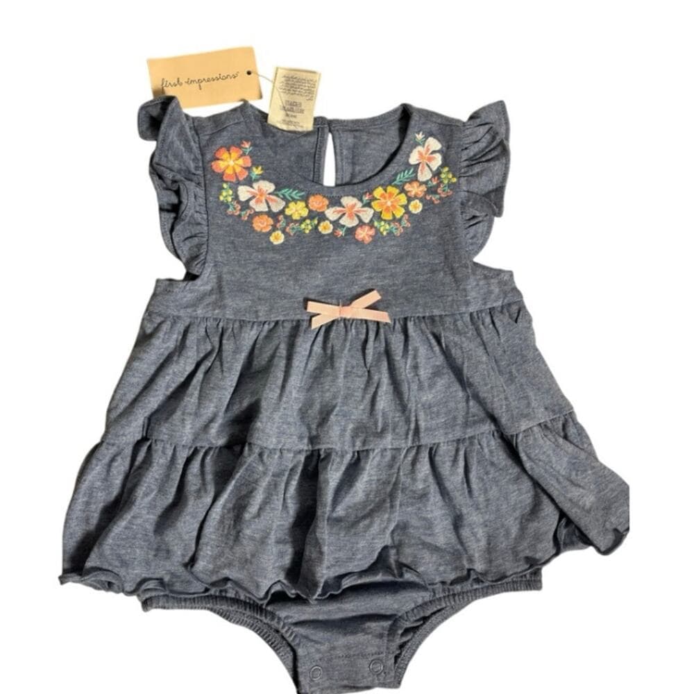 sunsuit from First Impressions For Baby Girls Size 12 Months - Thumbnail 6