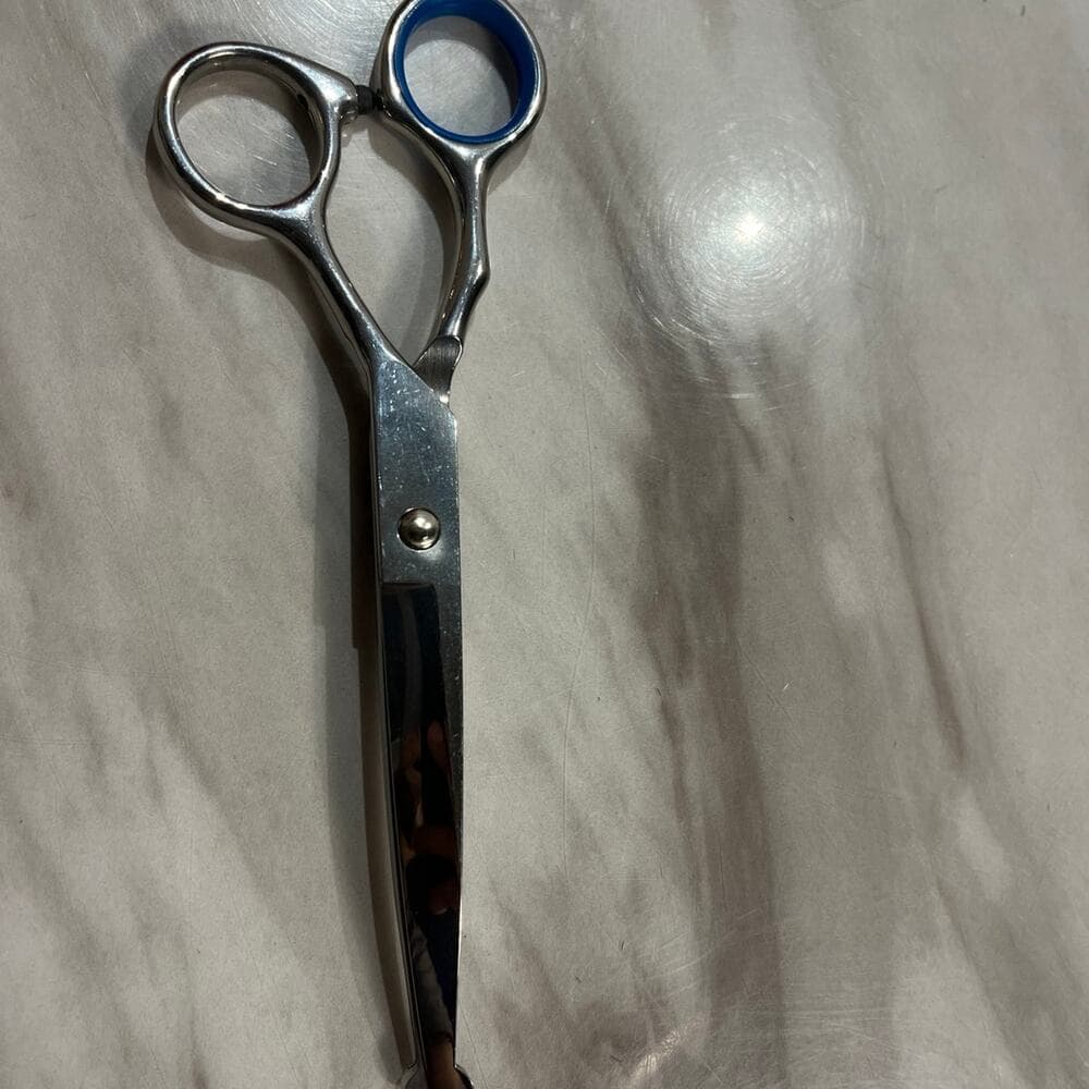 Stainless Steel Dog Grooming Scissors Pet Hair Scissors with Safety Round Tips - Thumbnail 4