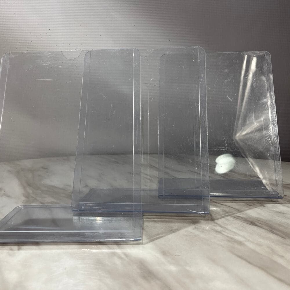 Table Top Custom Acrylic Display Stand For Promotional 7” L X 6” W - Thumbnail 8