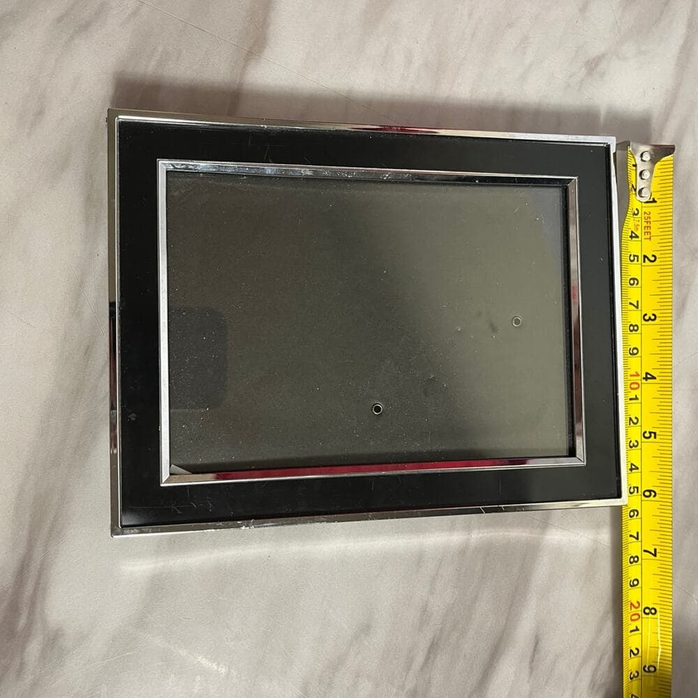 Black & Sliver Picture Frame Size 8” L X 6” W - Thumbnail 4