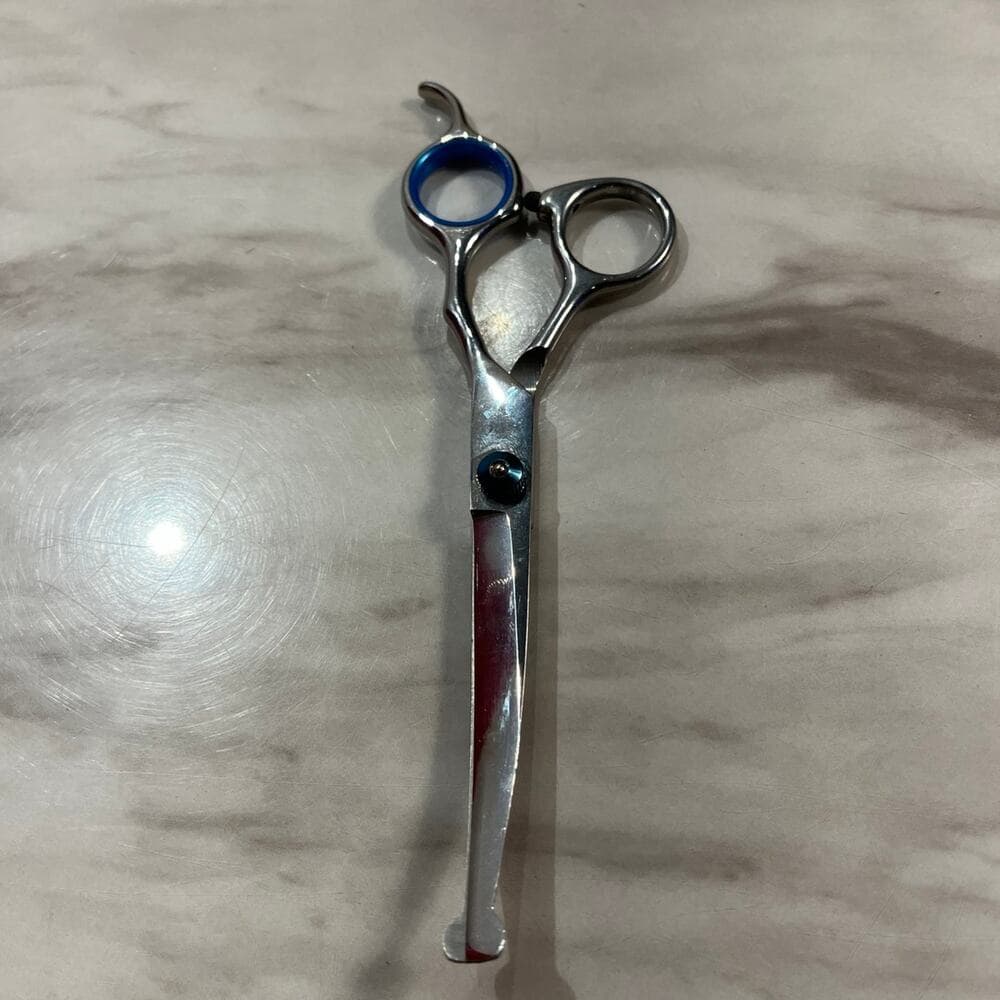 Stainless Steel Dog Grooming Scissors Pet Hair Scissors with Safety Round Tips - Thumbnail 3