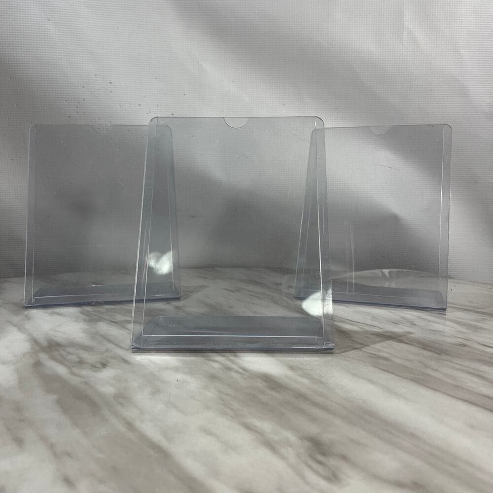 Table Top Custom Acrylic Display Stand For Promotional 7” L X 6” W - Thumbnail 2