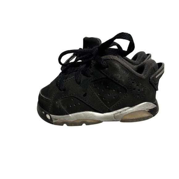 Air Jordan 6 Retro Chrome Metallic Silver For Baby Size 4C - Thumbnail 7