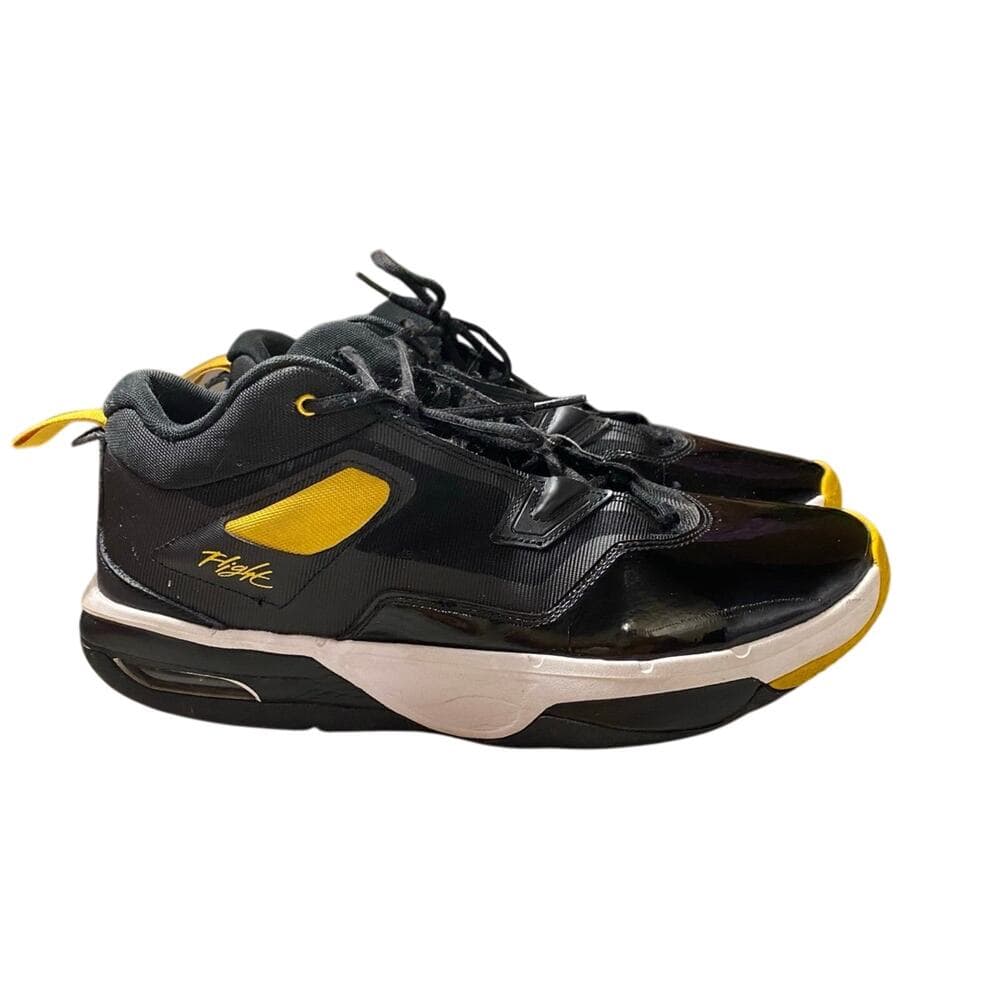 Nike Air Jordan sneakers Stay Loyal 3 Black Yellow Ochre Size 13 Men’s - Thumbnail 6