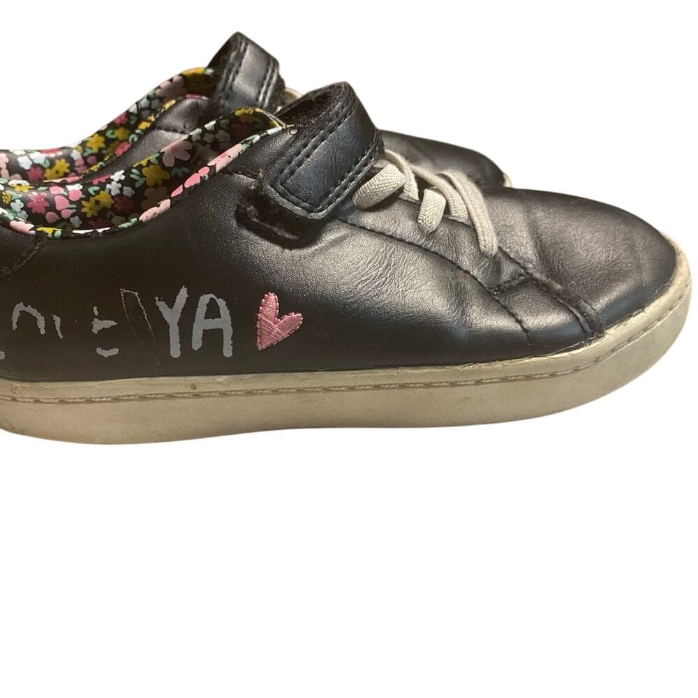 Carters Girls Toddler Perrie Casual Sneakers, Black, Size Toddler 12 - Thumbnail 5