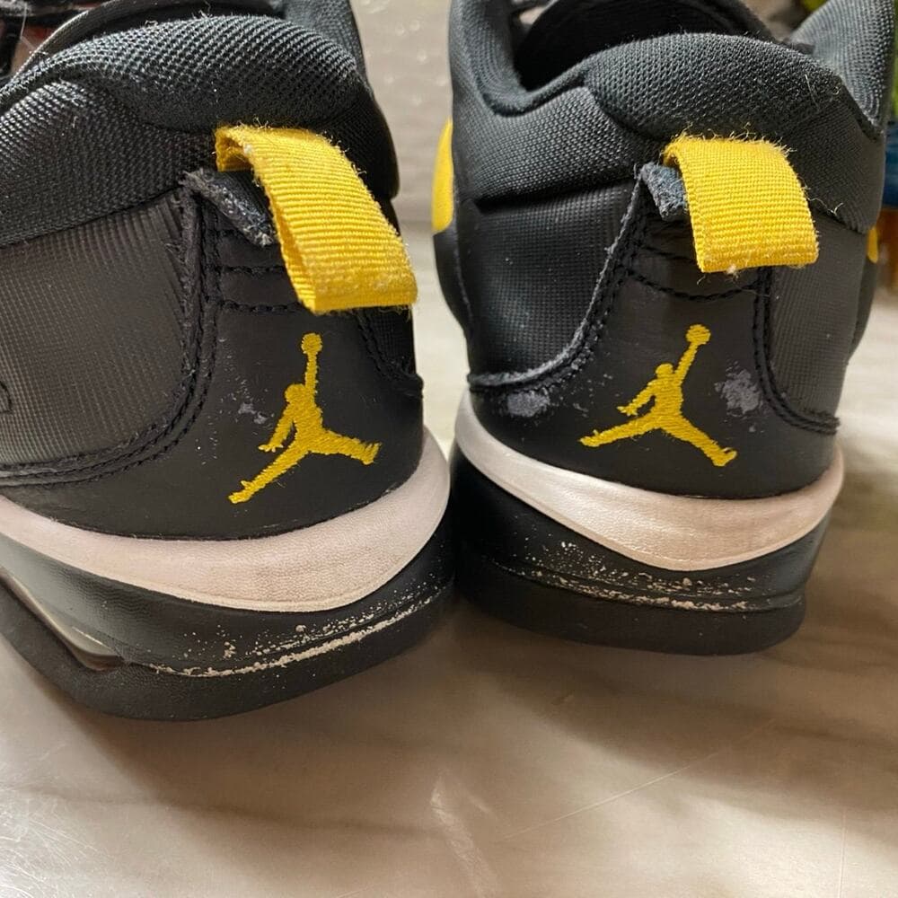 Nike Air Jordan sneakers Stay Loyal 3 Black Yellow Ochre Size 13 Men’s - Thumbnail 4
