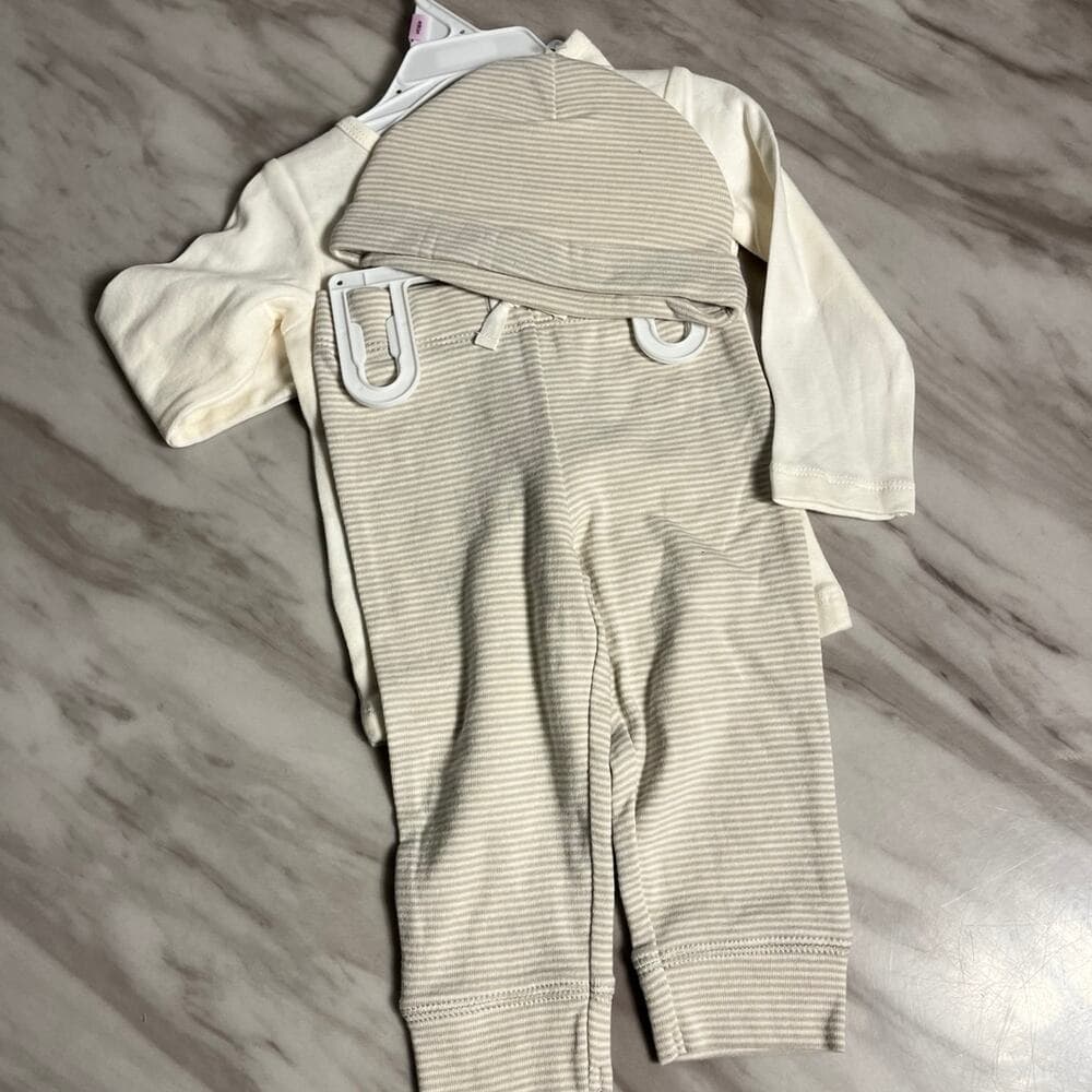 Carter’s Baby Boys Ribbed Set Size 9 m - Thumbnail 5