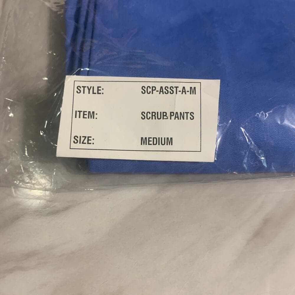 Blue Scrup pants - Thumbnail 4