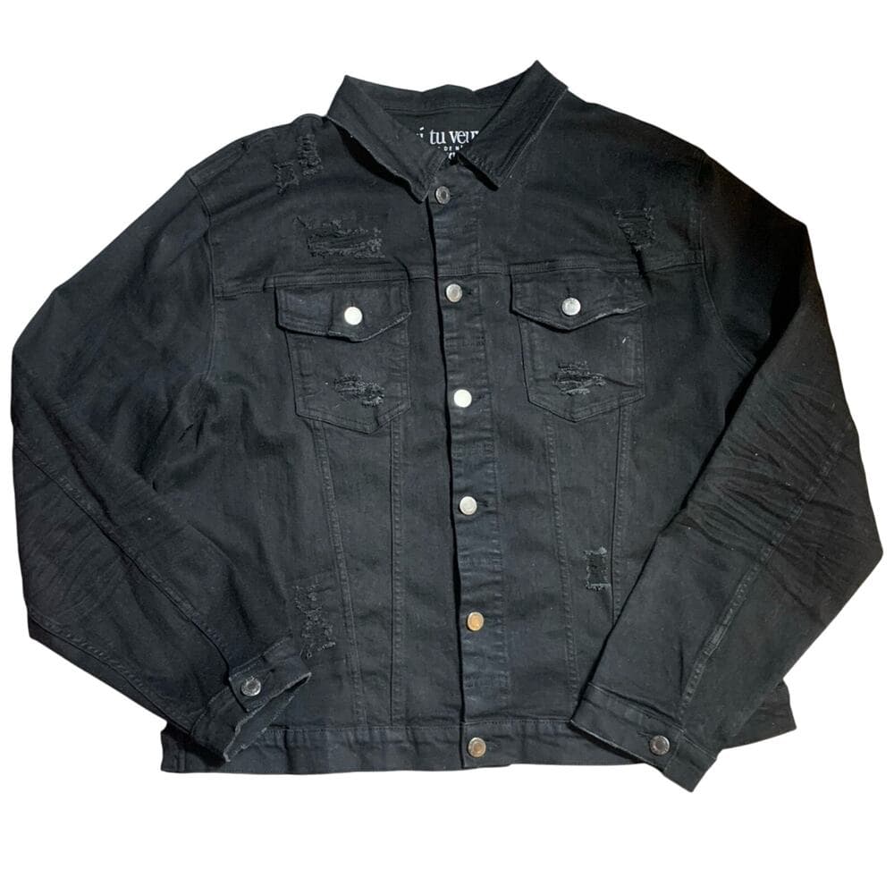 Si tu veux men’s jeans jacket XXXL - Thumbnail 4