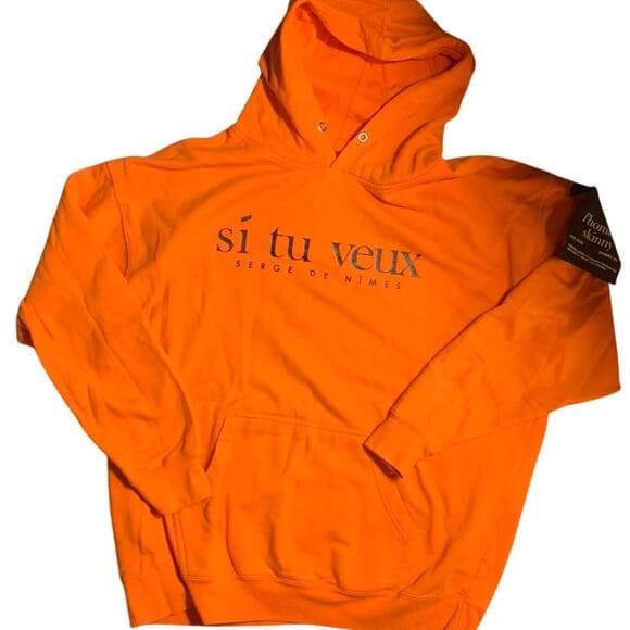 Si tu veux men’s Hoodie size 2XL - Thumbnail 5