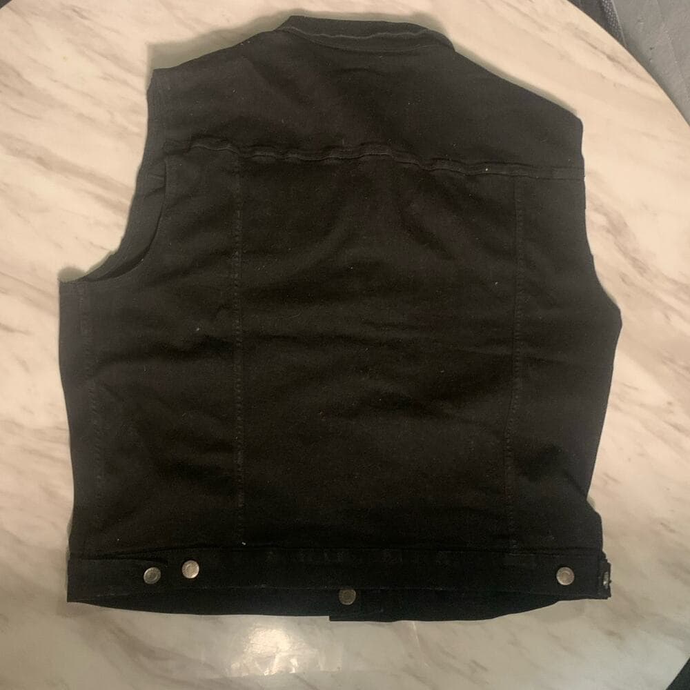 Si tu veux women’s black vest size XXL - Thumbnail 5