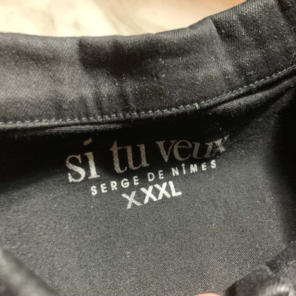 Si tu veux men’s jeans jacket XXXL - Thumbnail 2