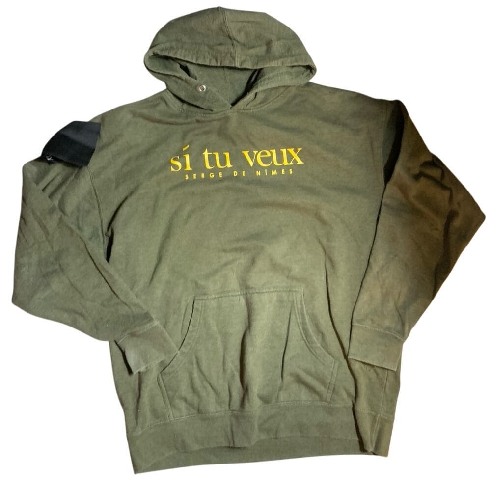 Si tu veux men’s hoodie size 2XL - Thumbnail 4
