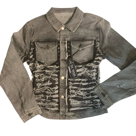 Si tu veux women’s jean jacket size medium - Thumbnail 7