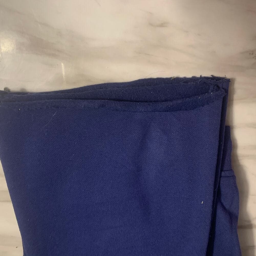 Si tu veux navy superstack sweatpants XL - Thumbnail 6