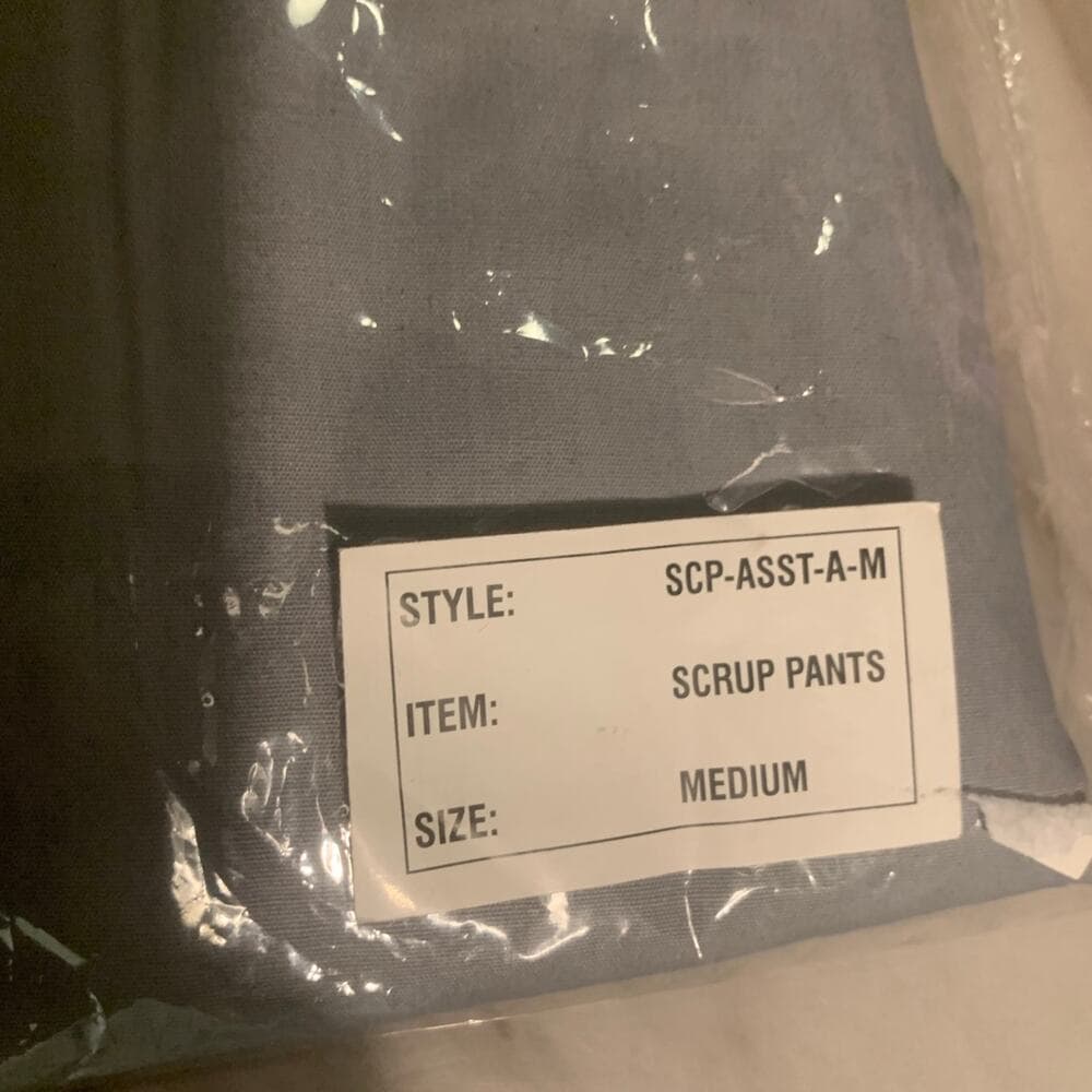 Grey Scrup Pants size medium - Thumbnail 3
