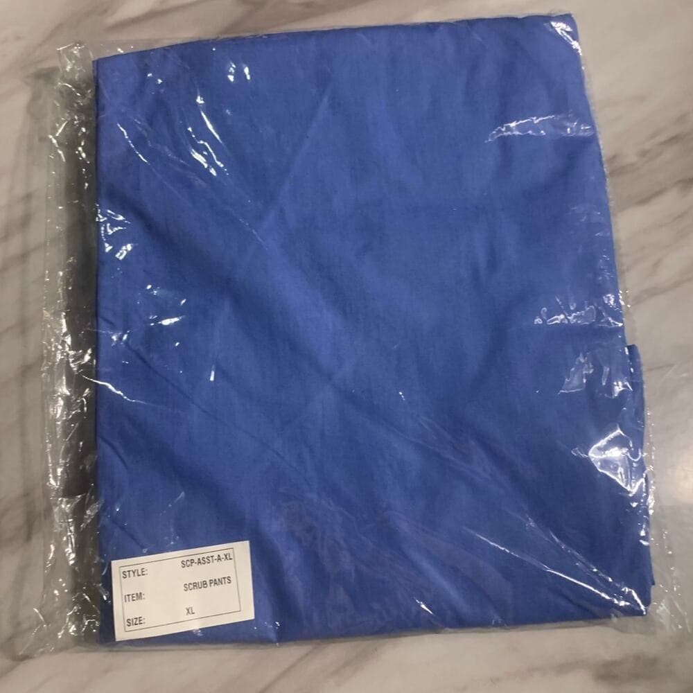 Blue Scrup Pants - Thumbnail 4
