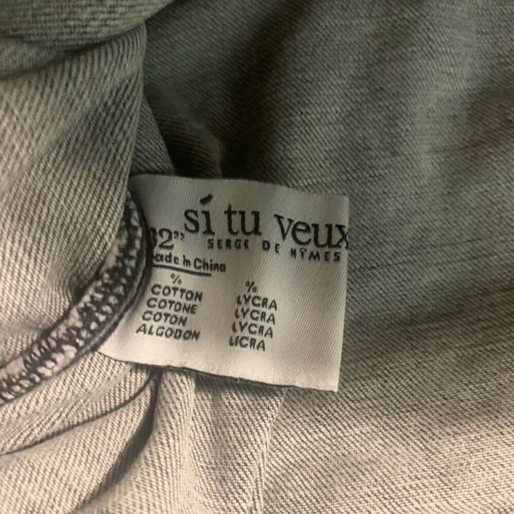 Si tu veux women’s jean jacket size medium - Thumbnail 4