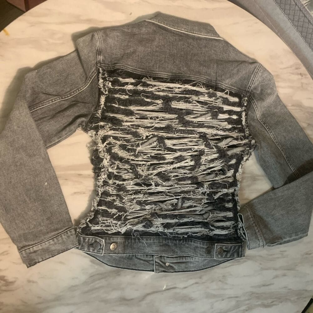 Si tu veux women’s Jean Jacket size medium - Thumbnail 5