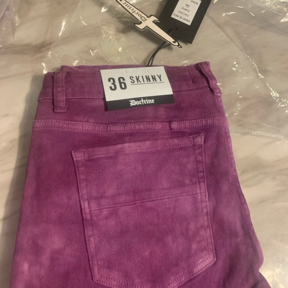 Doctrine Superstack Mens Jeans 36 - Thumbnail 3