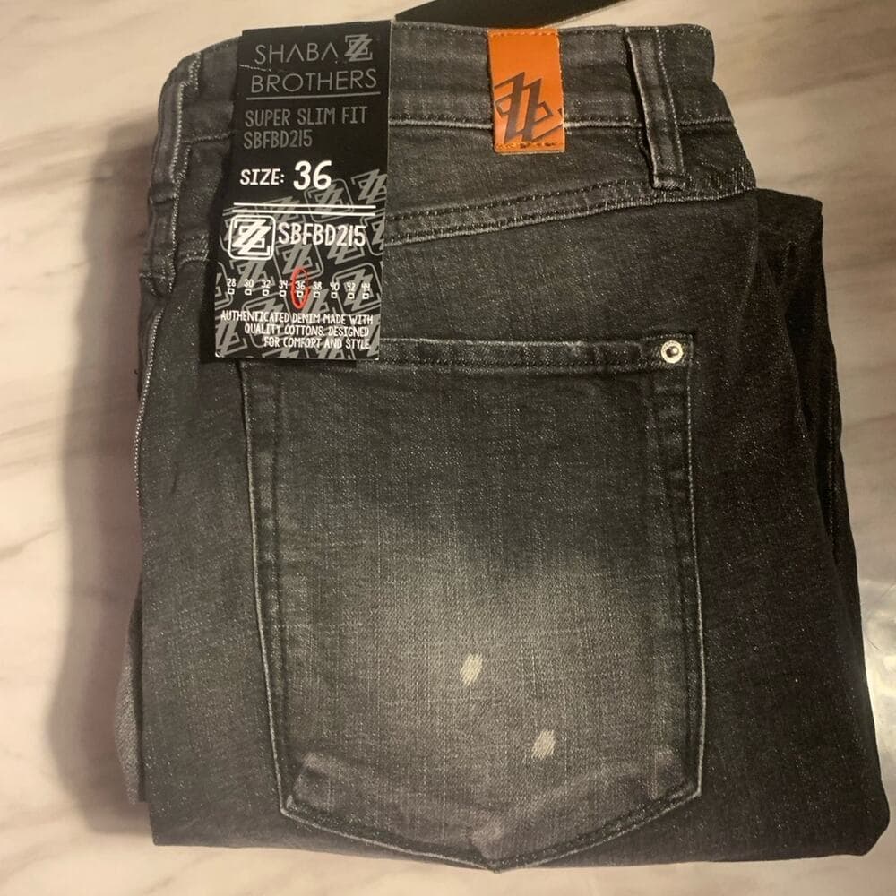 Shabaz Z Brothers Men’s Jeans Size 36 - Thumbnail 3
