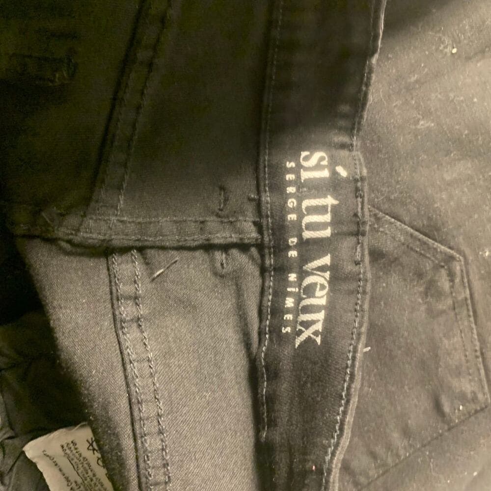 Si Tu Veux Black Mens Shorts Size 32 - Thumbnail 6