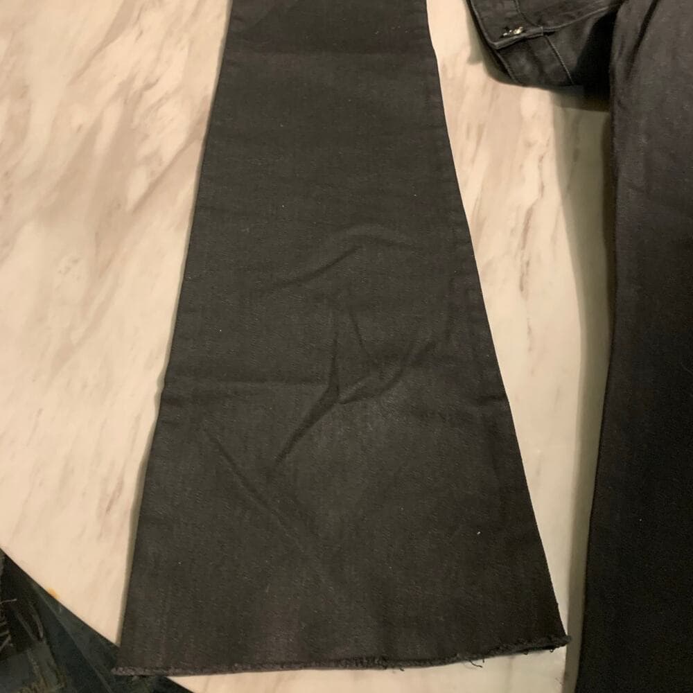 Si Tu Veux Superstack Black Mens Jeans Size 40 - Thumbnail 5