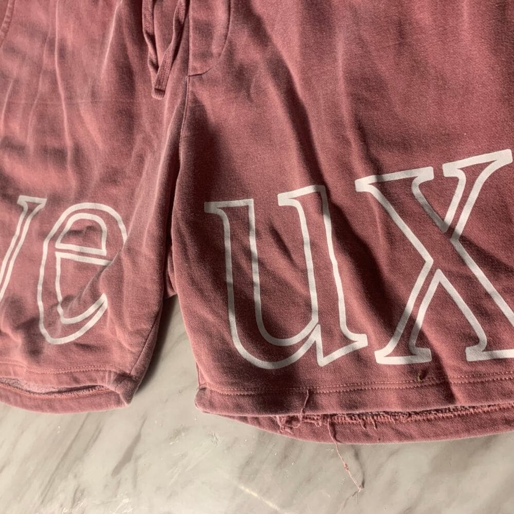 Si Tu Veux Rose Mens Shorts Size XL