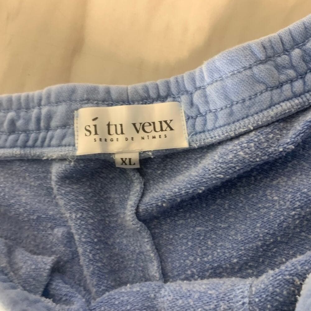 Si Tu Veux Mens Blue Shorts Size XL - Thumbnail 2