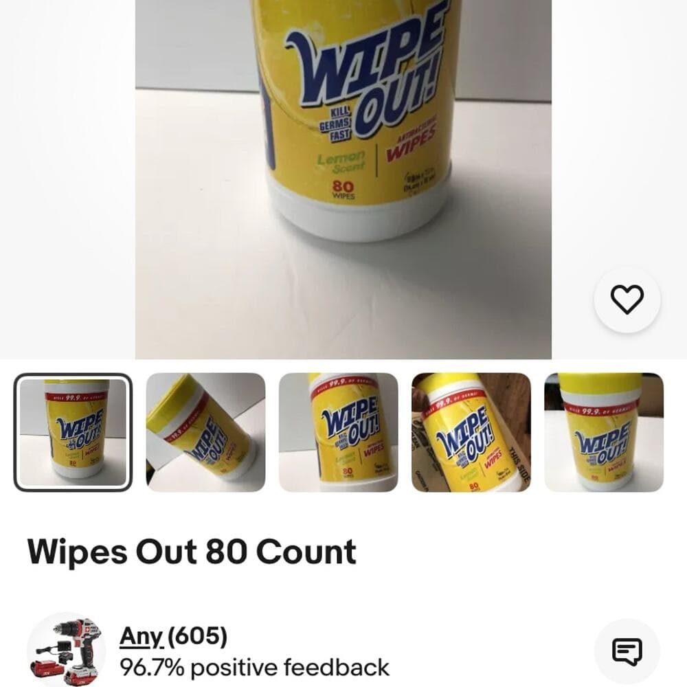 2 Wipes Out 160 Count - Thumbnail 4