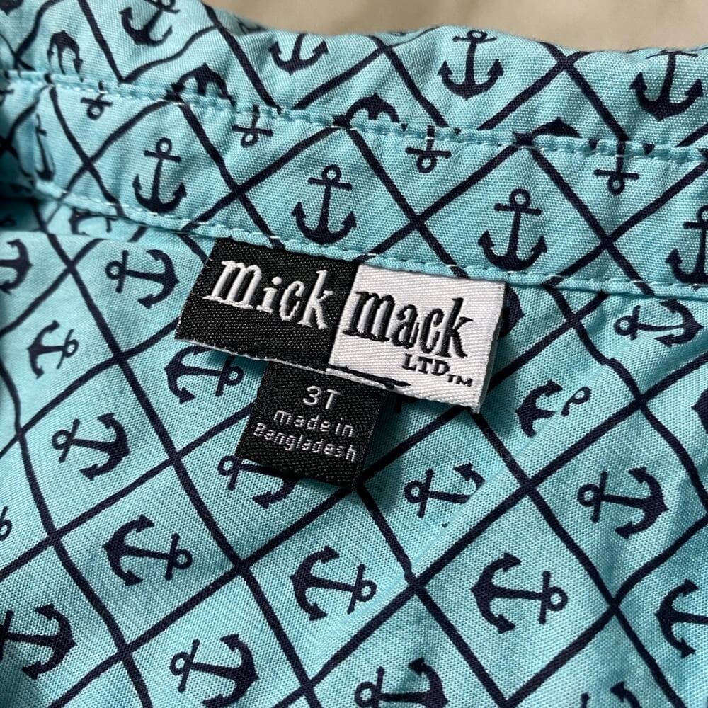 Mick mack Button Down 3T